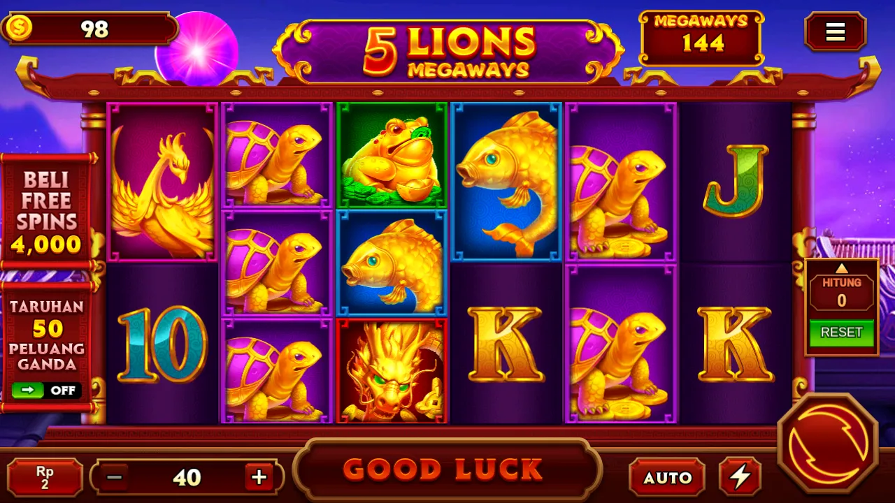 Game 5 Lions dengan Jackpot Besar